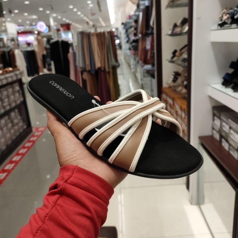 connexion sandal teplek wanita promo