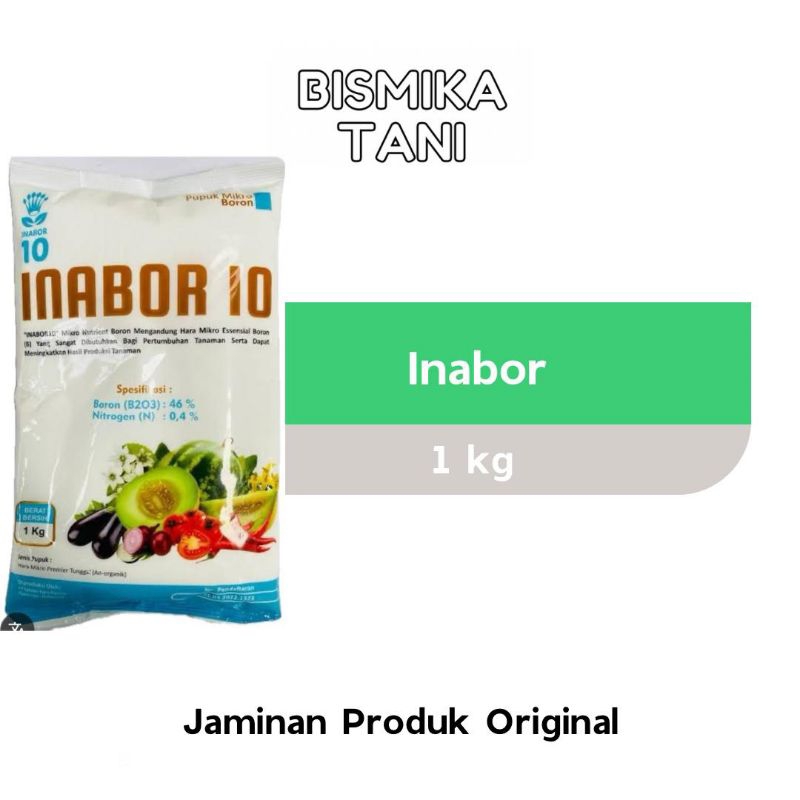 Inabor 10 Pupuk Boron Murni 1 kg