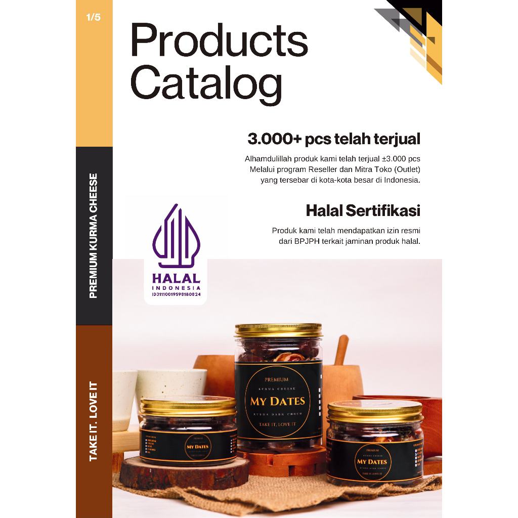 

RB MYDATES Kurma Premium Cream Cheese Kacang Almond