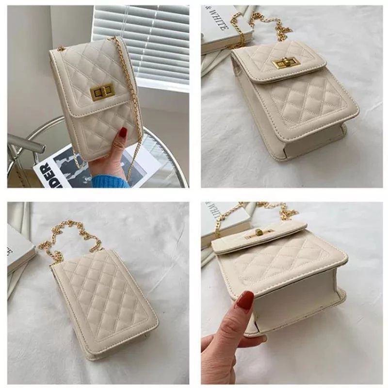 Tas Hendphon /Tas selempang wanita simple/Tas selempang bahu wanita/Tas selempang wanita Bordir