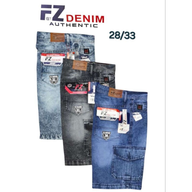*promo* celana pendek jeans cargo/celana pendek kempol pria terbaru/celana pendek jeans sanwash carg