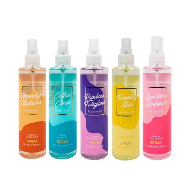 MINISO Parfum Body Mist Nature Series Sunshine embrance Moonlight Radiance Twinkling star Rainbow fa
