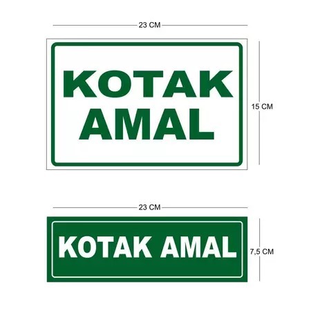 

STIKER VINYL KOTAK AMAL - SIAP KIRIM