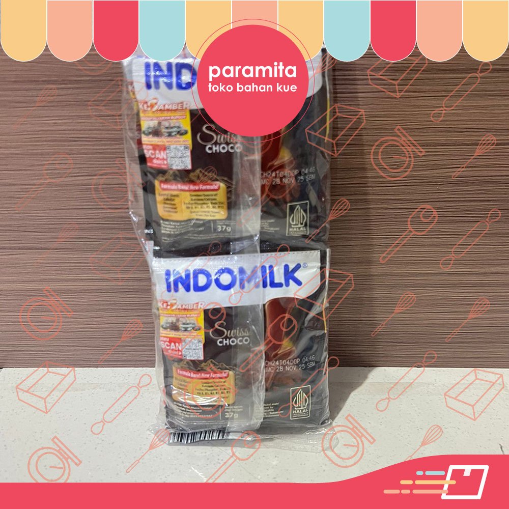 

Indomilk Susu Kental Manis Cokelat Sachet 37 gr x 6 Sachet