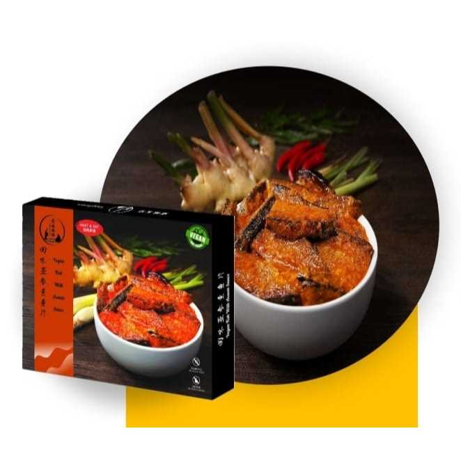 

Veggilicious Heat and Eat Vegan Fish with Assam Sauce