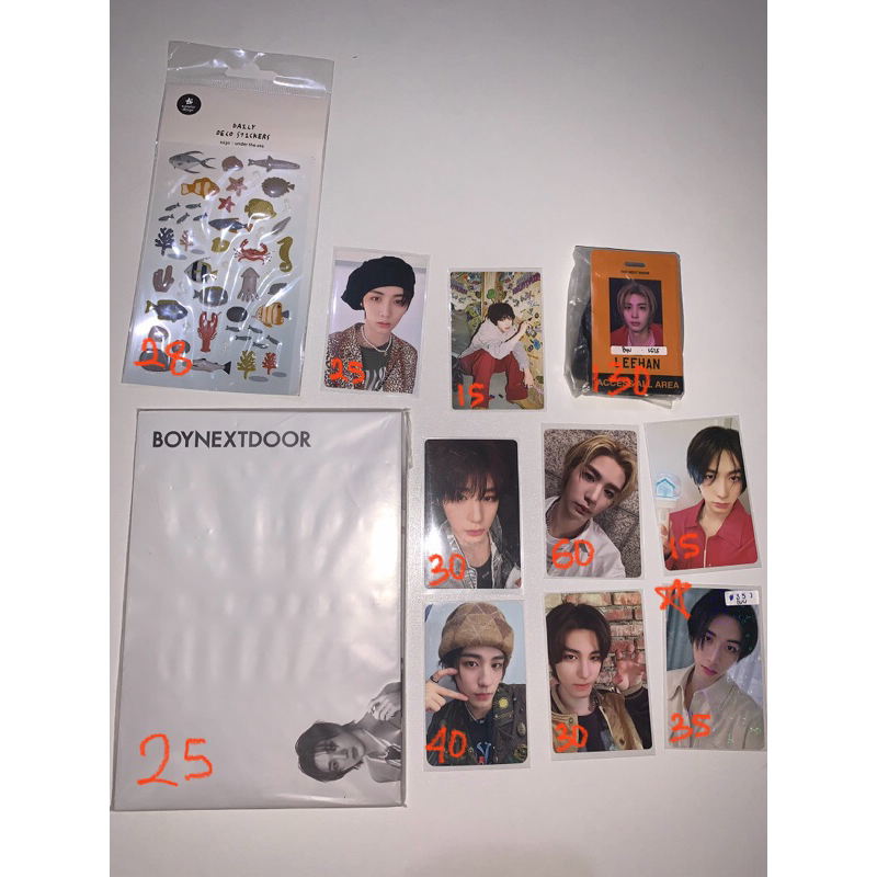 (READY) Photocard BOYNEXTDOOR Leehan Taesan