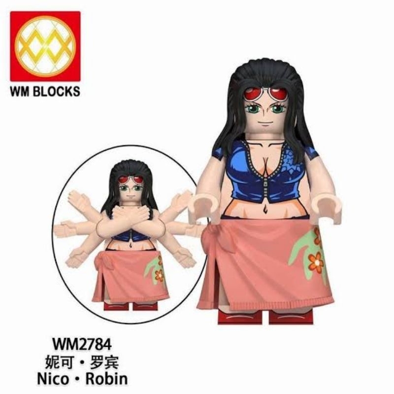 Bricks Minifigure One piece Nico Robin 2784