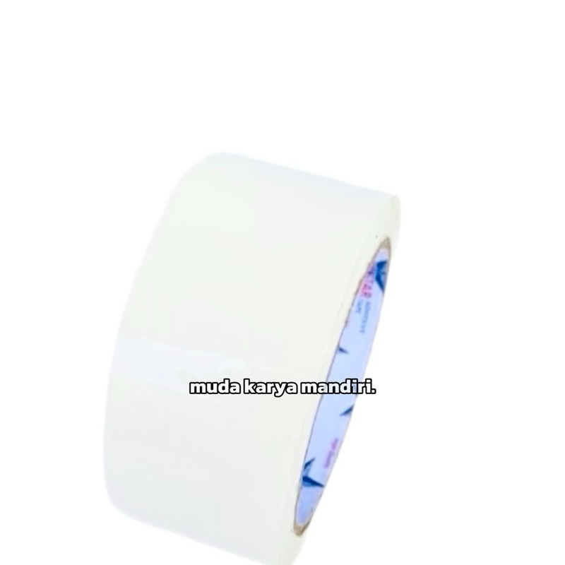 Solasi Opp 2” Inch Warna Putih 45mm x 100yard White Tape