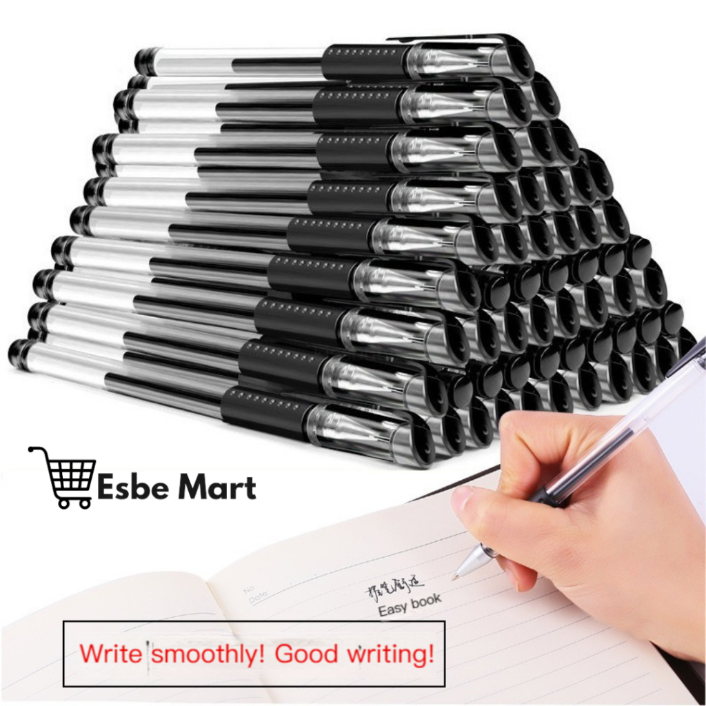 

KISSBUTY Pulpen Gel 0.5mm - 3 PCS + Bonus 20 PCS Refill Tinta