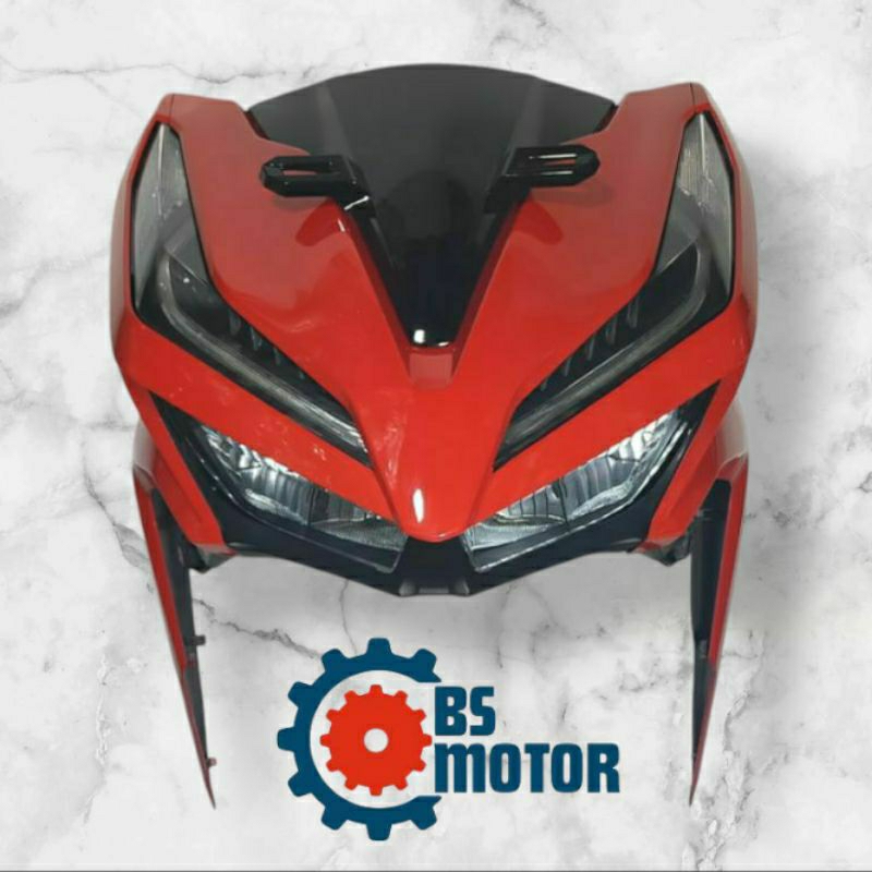 TAMENG BODY BODI DEPAN FULLSET LAMPU REFLEKTOR VARIO 150.125 GEN 1 2018 2019 2020 2021 2022 2023 | T