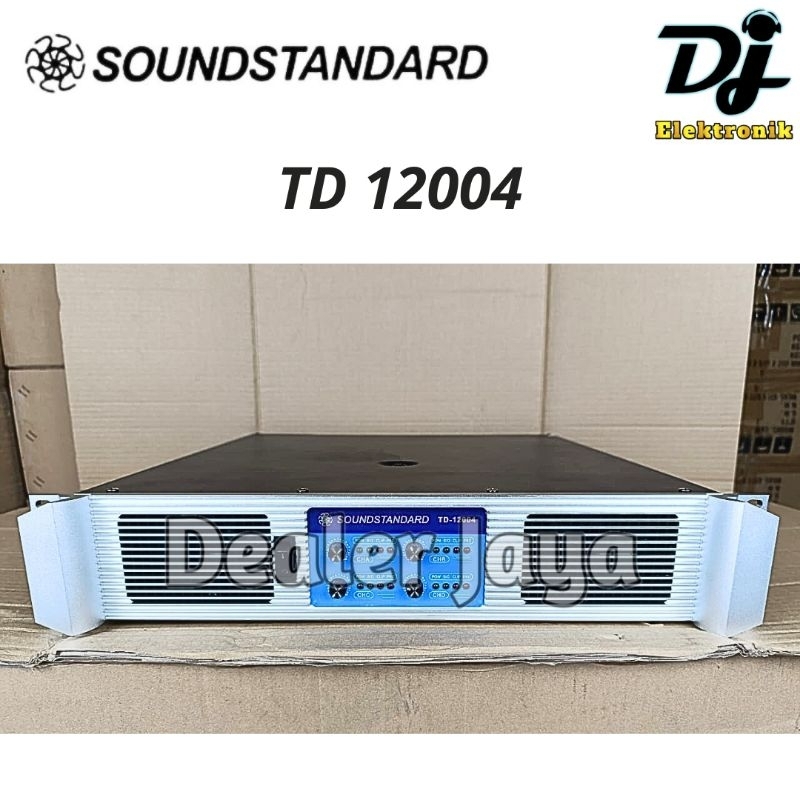 Power Amplifier Soundstandard TD 12004 / TD12004 - 4 channel (Sound Standart)