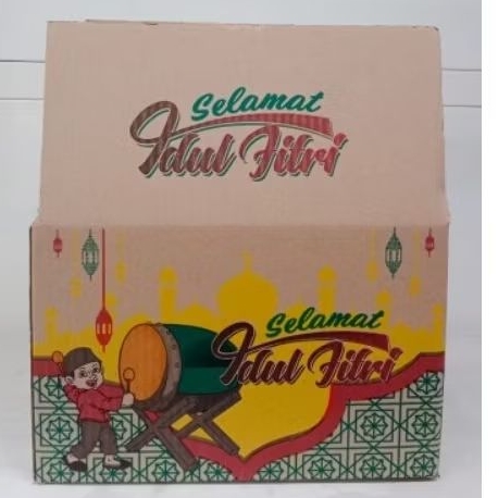 

Kardus Parcel Idul Fitri Ukuran Sedang Coklat P x L x T : 40x30x30cm