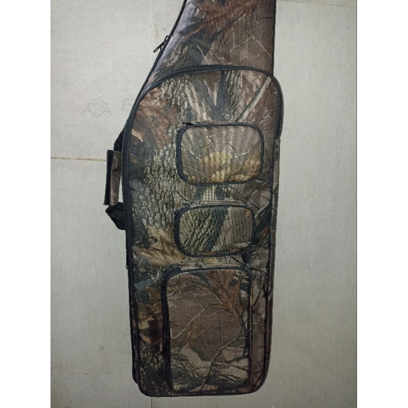 RB Tas PCP camo model saku pompa Gx 120cm lebar 33cm Busa tebal