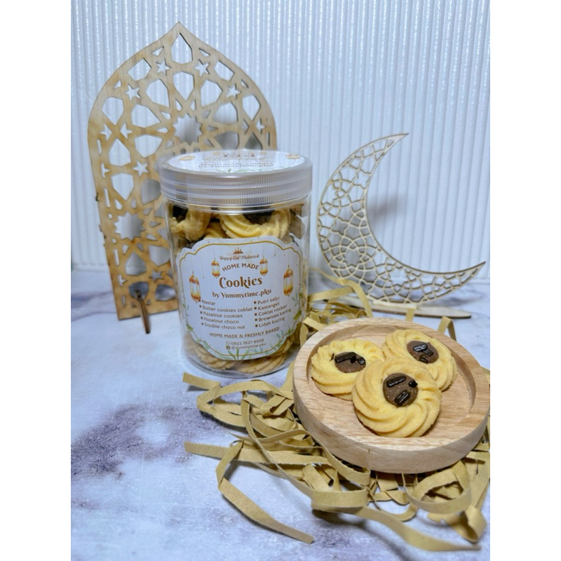 

Butter Cookies dengan Butter Premium Toples Tabung 800ml