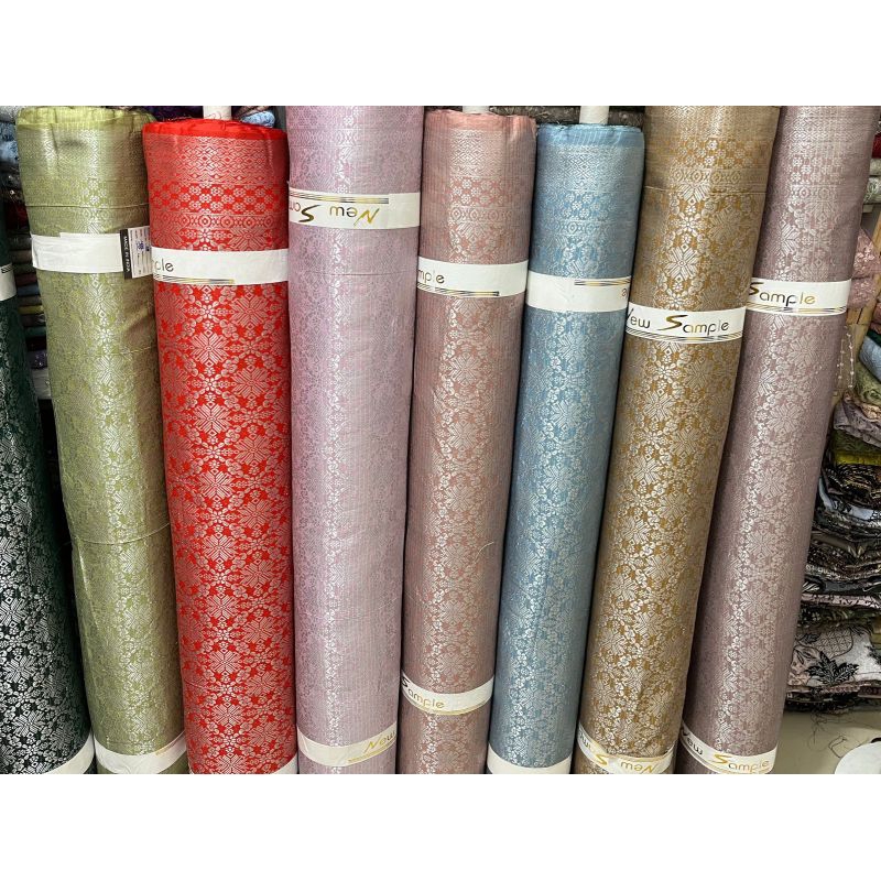 BAHAN KAIN SONGKET PALEMBANG,KAIN SONGKET,SONGKET SEMI PALEMBANG
