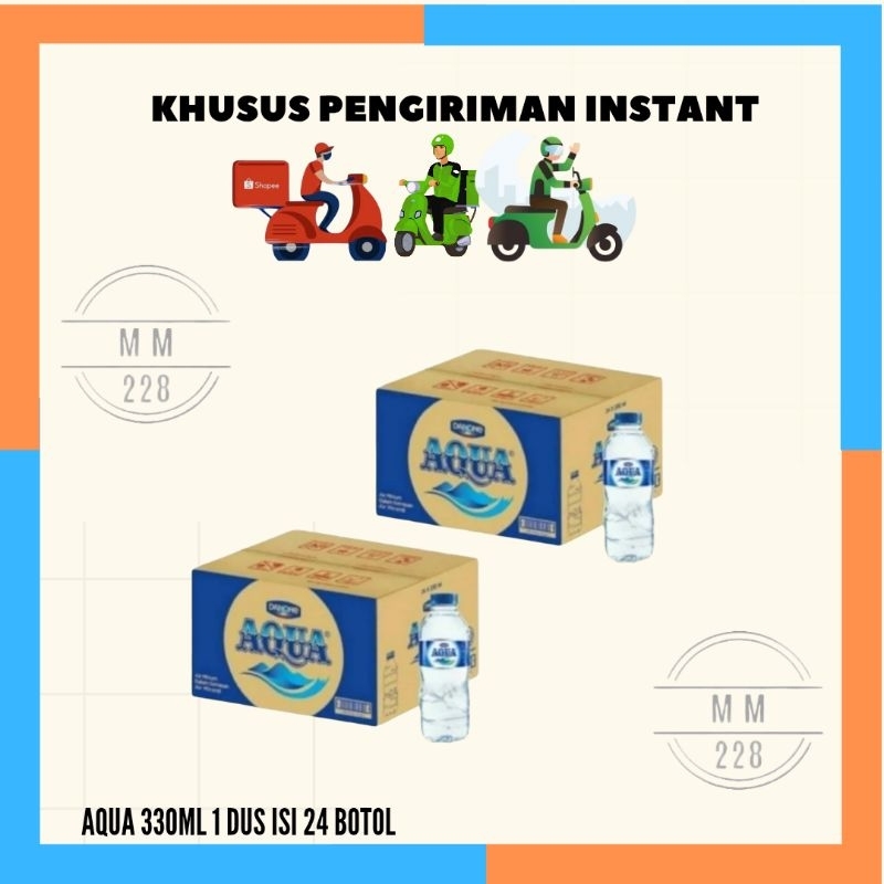 

AQUA BOTOL 330 ML DUS