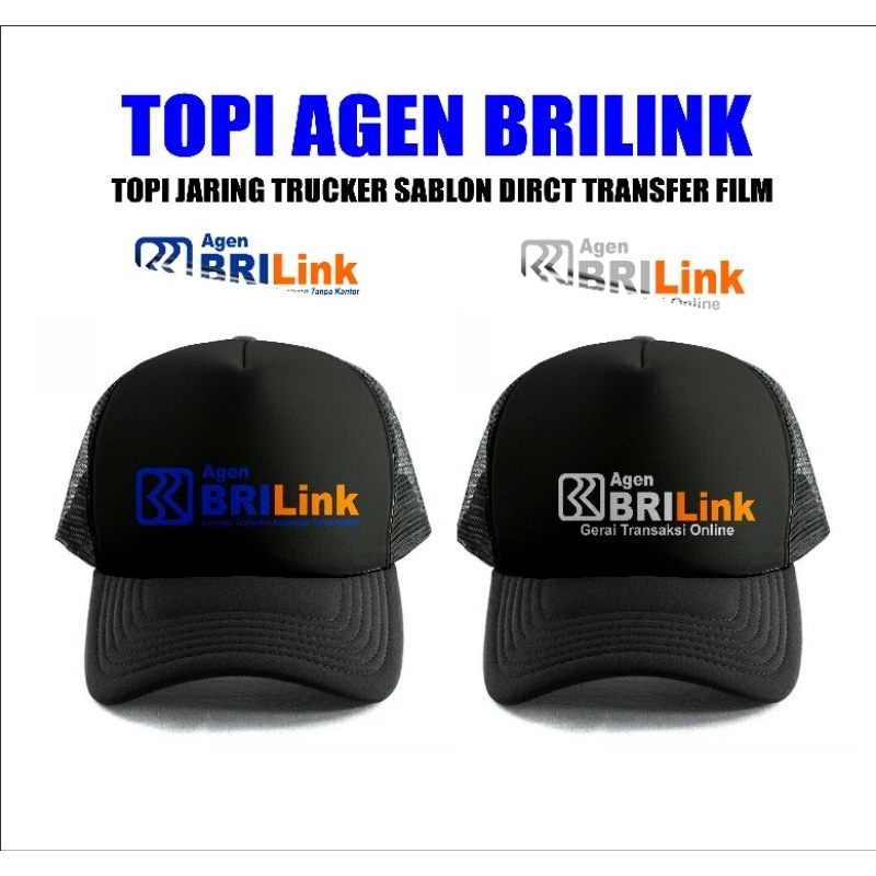Topi Agen BRILINK topi Jaring
