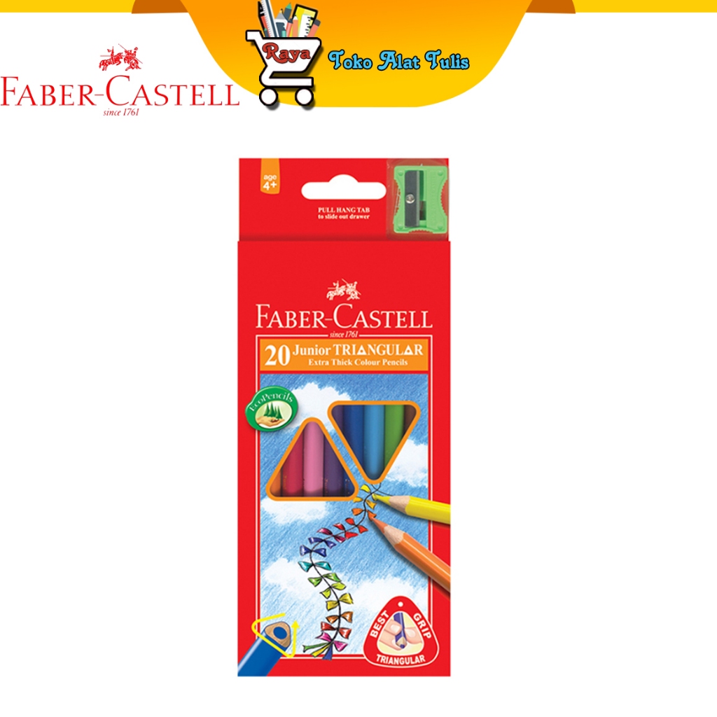 

Faber Castell Junior Triangular Colour 20 L 11653820