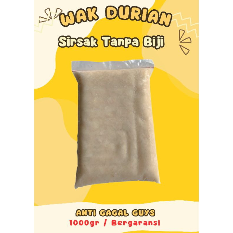 

(TERMURAH) 5.5 PROMO Sirsak Frozen tanpa Biji GRADE A