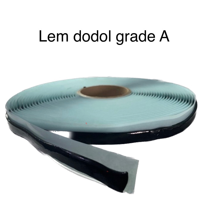 Rubber Butyl Tape Sealant Lem Mika Lampu Kaca Mobil Door Trim Lem Dodol waterproofing sealant waterp