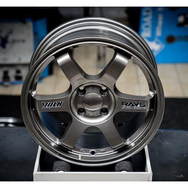 Velg Volkrays TE37 mobil ayla,Caliya,Corola all new,etios