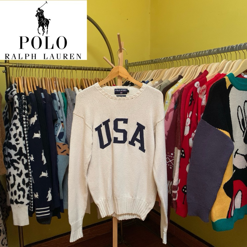 sweater rajut KNITWEAR brand POLO RALPH LAUREN