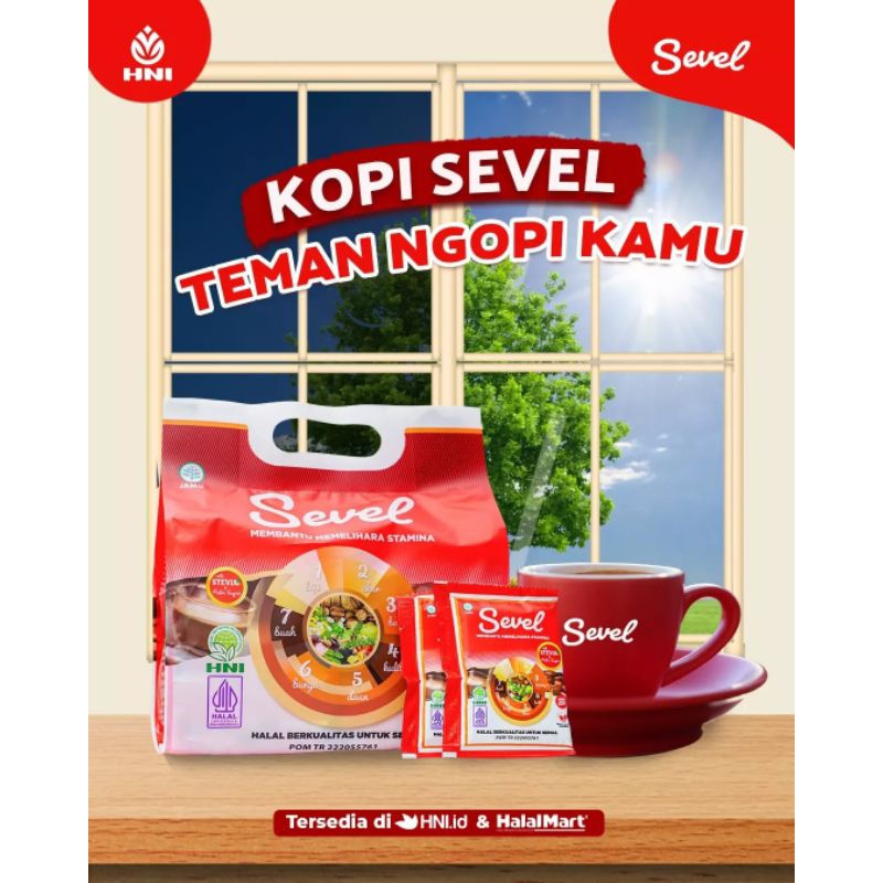 

Kopi Sevel Isi 20 Sachet Kemasan Baru