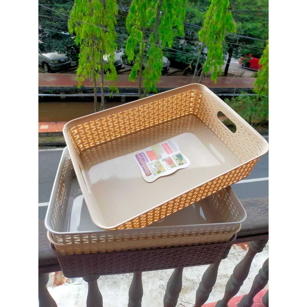 ASVITA MANHATTAN BK-286 Keranjang Plastik Serbaguna