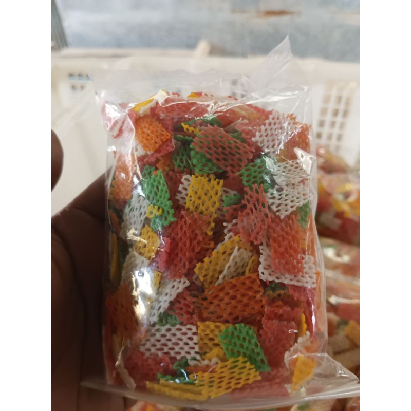 

krupuk taro kemasan 200 gram