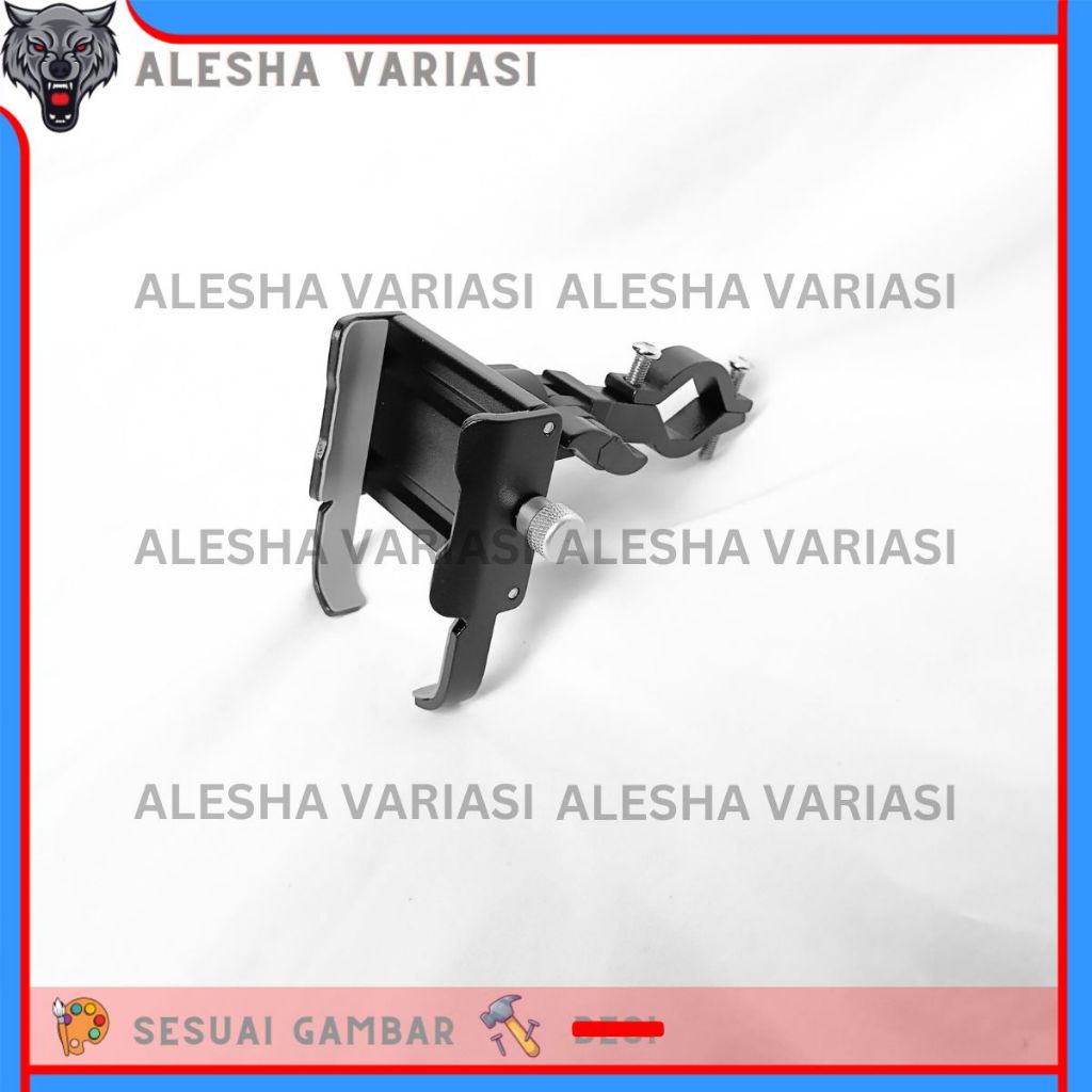 HOLDER HP STANG MOTOR PHONE HOLDER KISEKI PENYANGGA HP GPS UNIVERSAL BRACKET BRAKET BREKET NMAX AERO