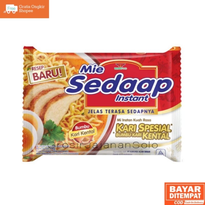 

Mie Sedaap Kuah Kari Spesial