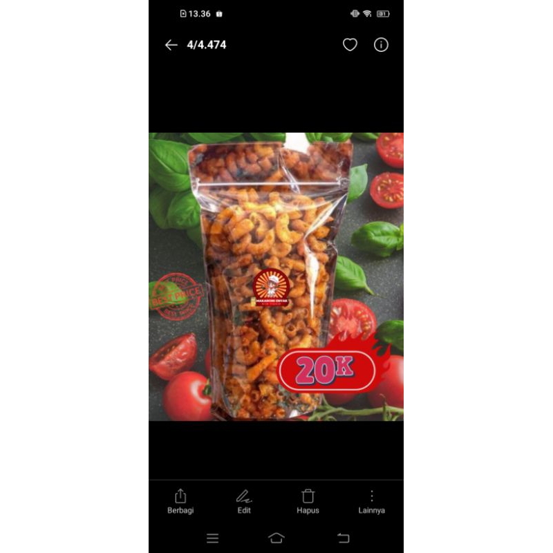 

MAKARONI ENYAK UKIRAN 125 GRAM