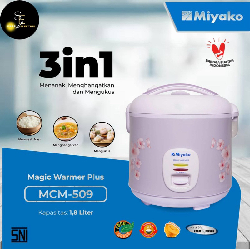 Rice Cooker Miyako MCM-509