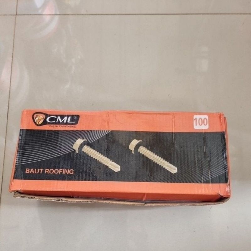 Baut roofing / skrup roofing 10 cm per 50 pcs