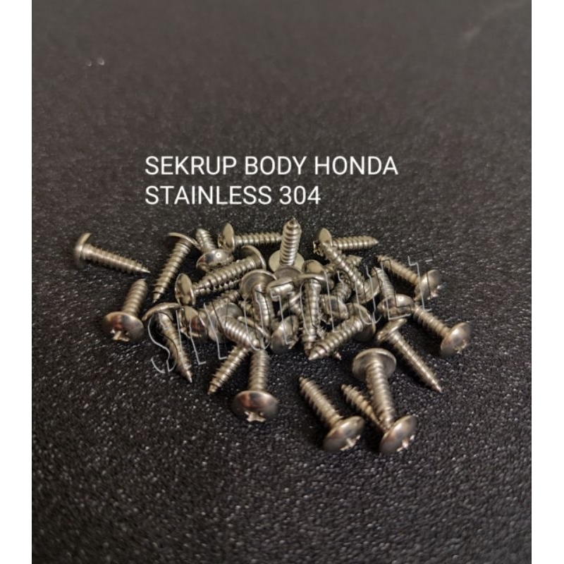 BAUT STAINLESS 304 SEKRUP BODY HONDA