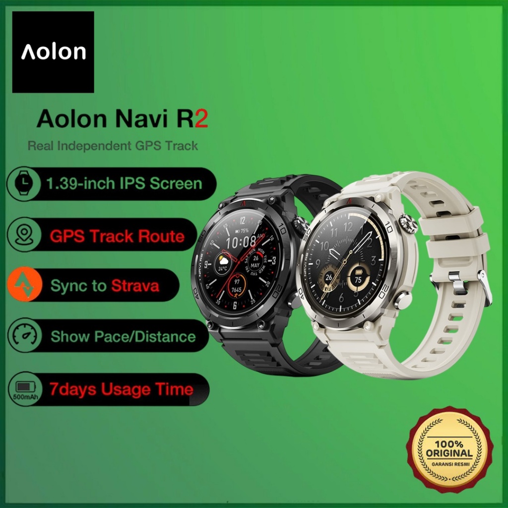 Aolon Navi R2 NaviR2 Smartwatch GPS Sport Tracking Map Smart Watch