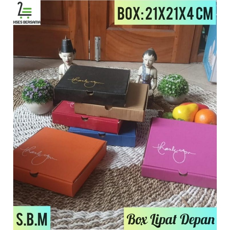

Box 21x21x4cm(LD)/Kardus/Hampers/packaging/Dus box