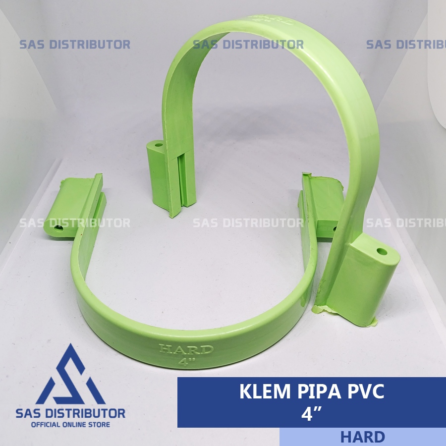 Klem Pipa 4" inch PVC / Klem 4" inch PVC Arrow Hard / Pipe Clamp 4" / Klem 4" in / Jepitan Pipa 4 in