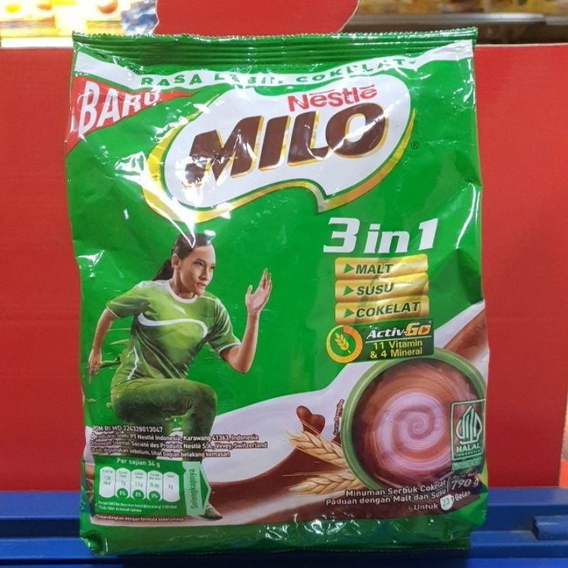 

Nestle MILO 3 in 1 Activ-Go 790gr