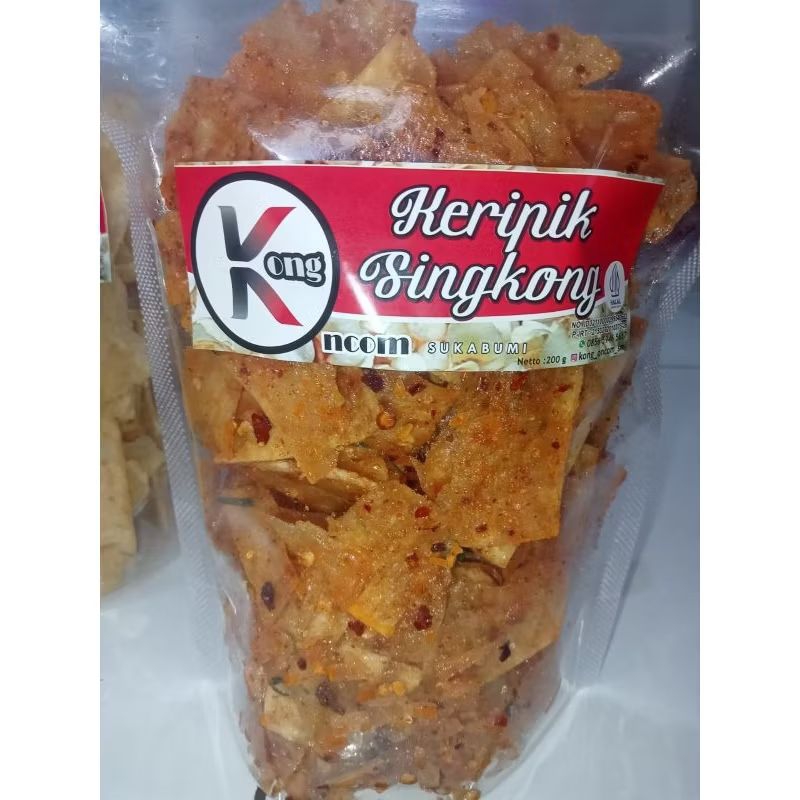 

Keripik Singkong Kukus Pedas