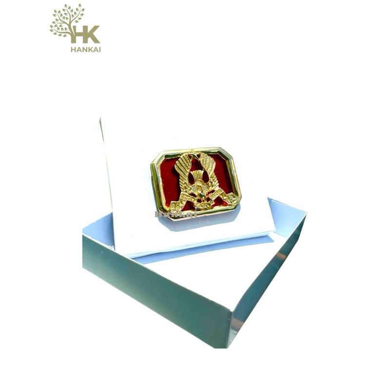 Pin Emblem Baret Kapota Yudha Hubdam Perhubungan Kodam Hub TNI AD | Pin baret hub tni perhubungan