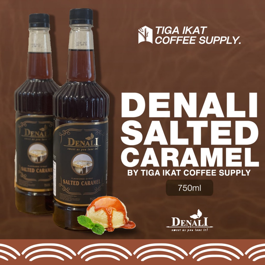 

Denali Sirup Salted Caramel - Coffee Syrup Flavour Salted Caramel - 750 ml