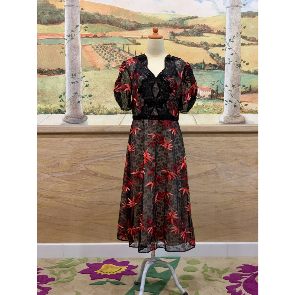 Preloved Votum Lace Gown Vintage Dress B 187