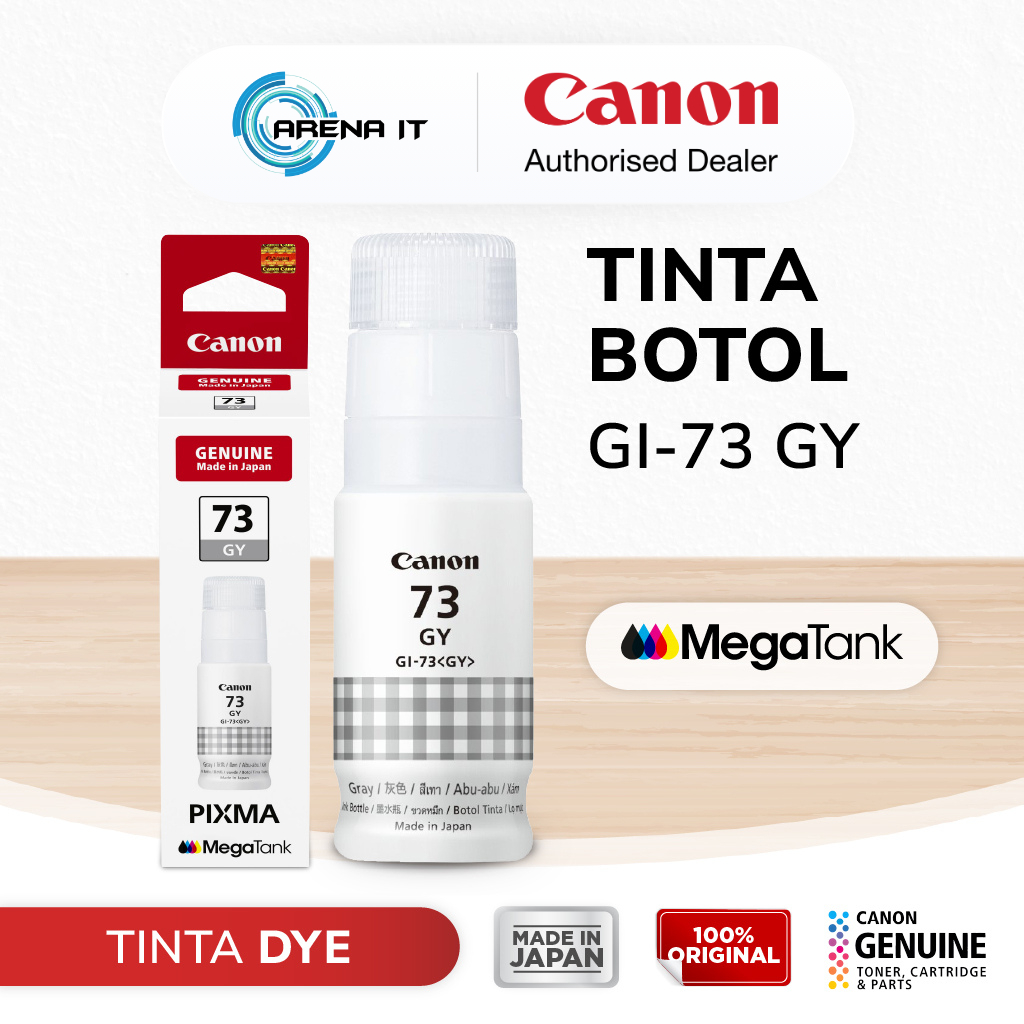 Tinta Original Canon 73 Grey GI73GY - Tinta Canon G570 G670