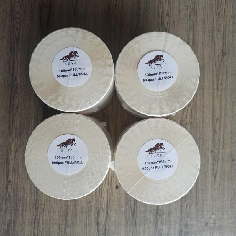 

LABEL STIKER THERMAL 100x150 500 KUYA PREMIUM dan EKONOMIS
