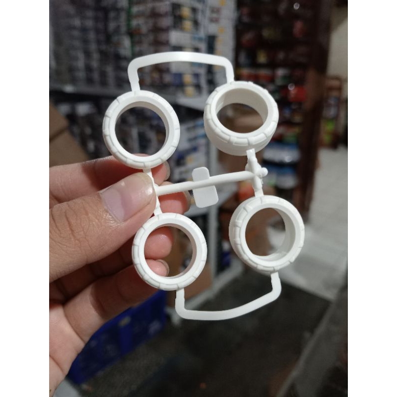 NEW REP TAMIYA BAN SMALL HARD / BAN SMALL PUTIH HARD RBU