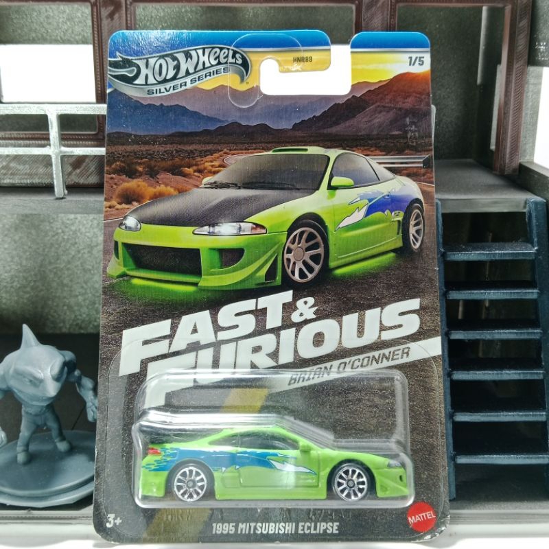 Hot Wheels Fast and Furious Brian O' Conner 1995 Mitsubishi Eclipse