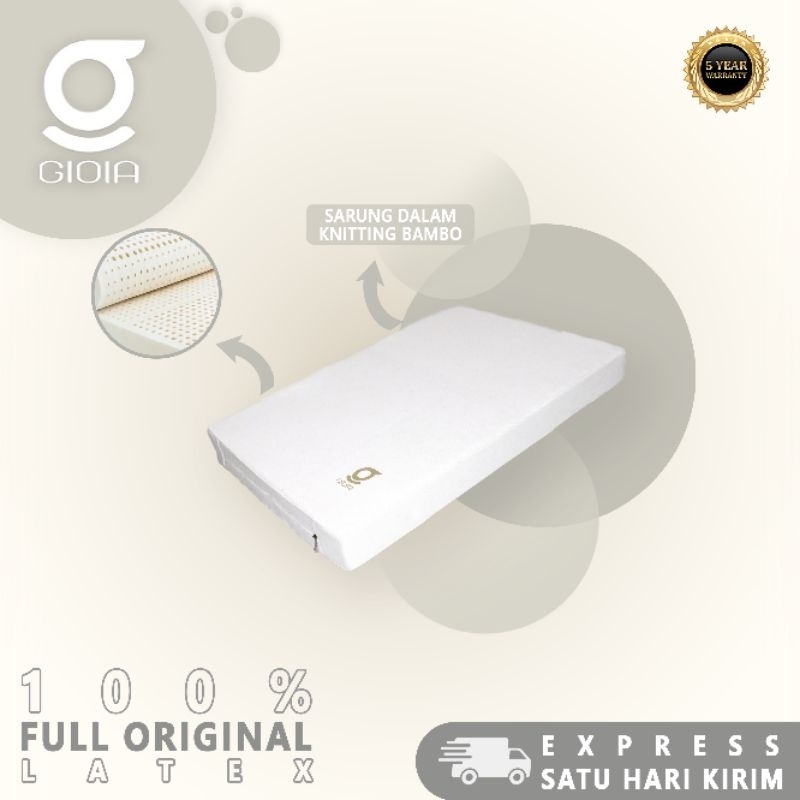 GIOIA - Mattres Topper  Latex 150 x 200 x 5cm EXPRESS