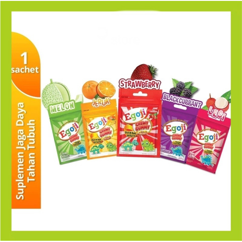 

EGOJI CHEWY GUMMY - SACHET