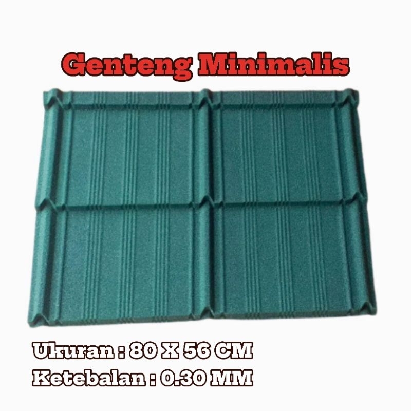Genteng Metal Pasir Minimalis 0.30 MM